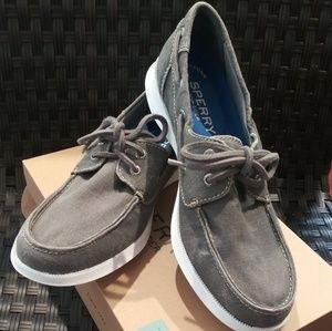 Men's Sperry Defender 2-Eye Canvas Top Sider Shoes